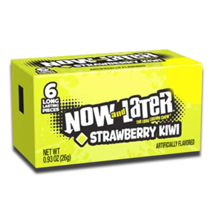 Now and Later Strawberry Kiwi 26g Now and Later Strawberry Kiwi 26g