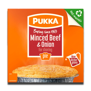 Pukka-Pies Minced Beef & Onion Pie 235g Pukka-Pies Minced Beef & Onion Pie 235g