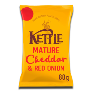 Kettle Mature Cheddar & Red Onion 80g Kettle Mature Cheddar & Red Onion 80g