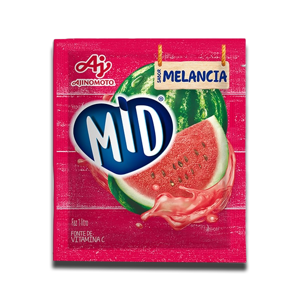 Mid Melancia Pó refresco 20g Mid Melancia Pó refresco 20g