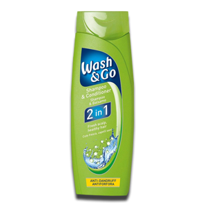 Wash & Go Shampoo & Conditioner 2 in 1 200ml Wash & Go Shampoo & Conditioner 2 in 1 200ml