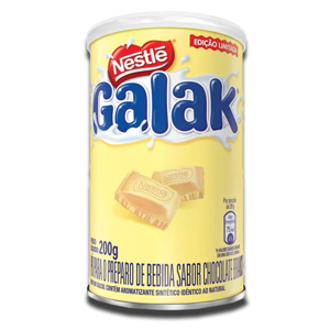 Nestlé Galak Preparado Chocolate Branco 200g Nestlé Galak Preparado Chocolate Branco 200g