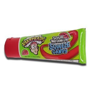 Warheads Sour Watermelon Squeeze Candy 64g Warheads Sour Watermelon Squeeze Candy 64g
