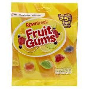 Rowntrees Fruit Gums 120g Rowntrees Fruit Gums 120g