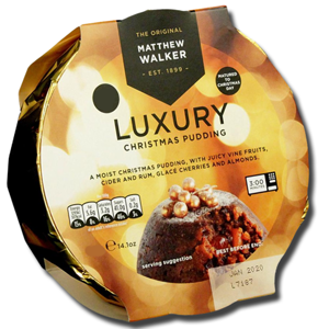 Matthew Walker Christmas Luxury Pudding 800g Matthew Walker Christmas Luxury Pudding 800g