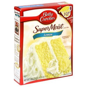 Betty Crocker Super Moist Lemon Cake Mix 432g Betty Crocker Super Moist Lemon Cake Mix 432g