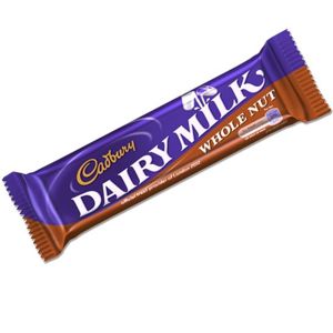 Cadbury Dairy Milk WholeNut 45g Cadbury Dairy Milk WholeNut 45g