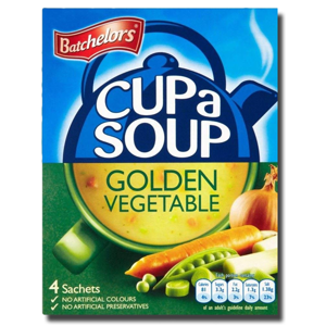 Batchelors Cup Soup Golden Vegetable 82g Batchelors Cup Soup Golden Vegetable 82g