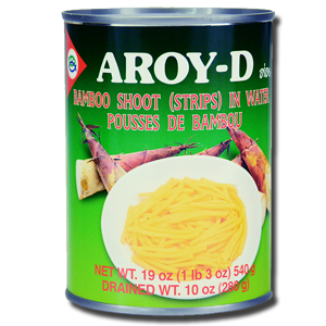 Aroy-D Bamboo Shoot Strips 540g Aroy-D Bamboo Shoot Strips 540g