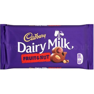 Cadbury Dairy Milk Fruit & Nut 200g Cadbury Dairy Milk Fruit & Nut 200g