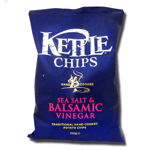 Kettle Chips Sea Salt Vinegar 150g Kettle Chips Sea Salt Vinegar 150g
