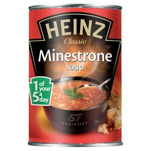 Heinz Minestrone Soup 400g Heinz Minestrone Soup 400g