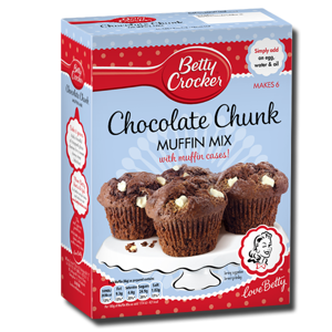 Betty Crocker Chocolate Chunk Muffin Mix 335g Betty Crocker Chocolate Chunk Muffin Mix 335g