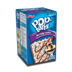 Kellogg's Pop Tarts Hot Fudge Sundae 8's 400g Kellogg's Pop Tarts Hot Fudge Sundae 8's 400g