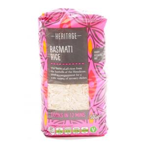 Heritage Basmati Rice Pink Label 1kg Heritage Basmati Rice Pink Label 1kg