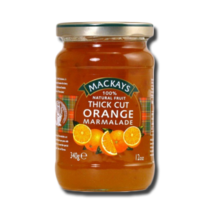 Mackays Thick Cut Orange Marmalade 340g Mackays Thick Cut Orange Marmalade 340g