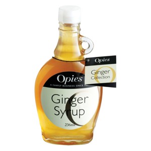 Opies Ginger Syrup 236g Opies Ginger Syrup 236g