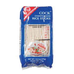 Cock Brand Rice Stick M (3mm) 375g Cock Brand Rice Stick M (3mm) 375g
