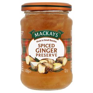 Mackays Spiced Ginger Preserve 340g Mackays Spiced Ginger Preserve 340g