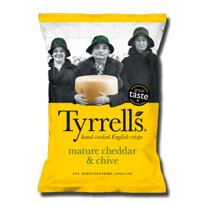 Tyrrell's Cheddar & Chives 150g Tyrrell's Cheddar & Chives 150g