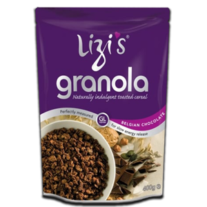 Lizi's Belgian Chocolate Granola Gloriosly 400g Lizi's Belgian Chocolate Granola Gloriosly 400g