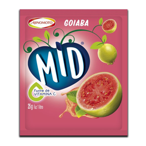 Mid Goiaba Pó Refresco 25g Mid Goiaba Pó Refresco 25g