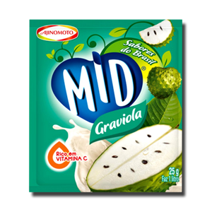 Mid Graviola Pó Refresco 25g Mid Graviola Pó Refresco 25g