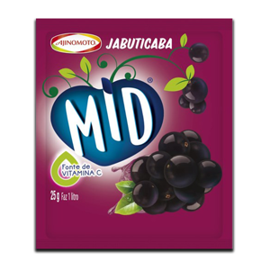 Mid Jabuticaba Pó Refresco 25g Mid Jabuticaba Pó Refresco 25g