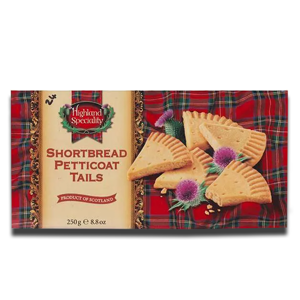 Highland Shortbread Petticoat Tails 250g Highland Shortbread Petticoat Tails 250g