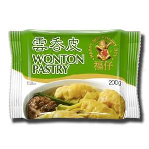 Boy Happy Wonton Pastry 200g Boy Happy Wonton Pastry 200g