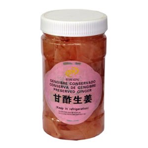 Gengibre Sushi Conservado 200g Gengibre Sushi Conservado 200g