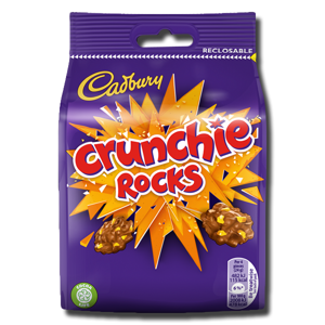 Cadbury Crunchie Rocks 110g Cadbury Crunchie Rocks 110g