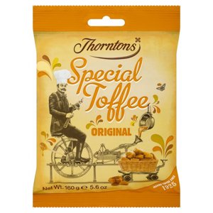 Thorntons Original Toffee Bag 160g Thorntons Original Toffee Bag 160g