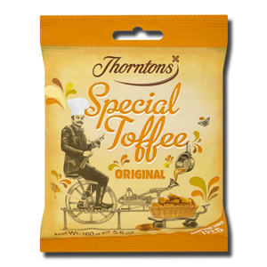 Thorntons Original Toffee Bag 160g Thorntons Original Toffee Bag 160g