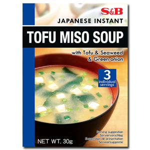 S&B Tofu Miso With Tofu & Seaweed & Green Onion Soup 30g S&B Tofu Miso With Tofu & Seaweed & Green Onion Soup 30g
