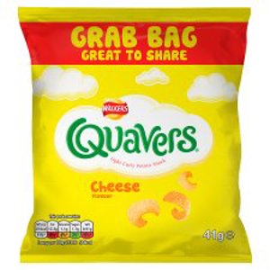 Quavers Cheese Maxi Bag 45g Quavers Cheese Maxi Bag 45g