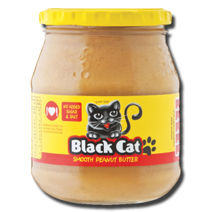 Black Cat Peanut Butter No Added Sugar or Salt 400g Black Cat Peanut Butter No Added Sugar or Salt 400g