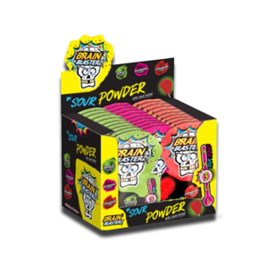 Brain Blasterz Sour Dipping Lolly 10g Brain Blasterz Sour Dipping Lolly 10g
