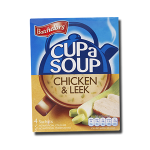 Batchelors Cup A Soup Chicken & Leek 4Pk 82g Batchelors Cup A Soup Chicken & Leek 4Pk 82g