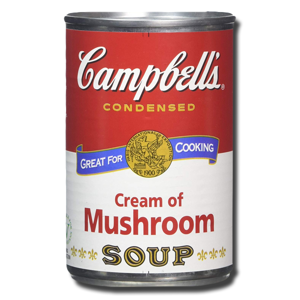 Campbells Cream of Mushroom Soup 295g Campbells Cream of Mushroom Soup 295g