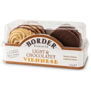 Border Light & Chocolatey Viennese 150g Border Light & Chocolatey Viennese 150g