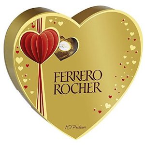 Ferrero Rocher Heart Valentine Box 125g Ferrero Rocher Heart Valentine Box 125g