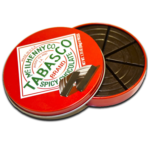 Tabasco Spicy Chocolate Tin 50g Tabasco Spicy Chocolate Tin 50g