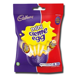 Cadbury Chocolate Mini Eggs Creme Bag 78g Cadbury Chocolate Mini Eggs Creme Bag 78g