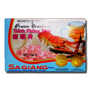 Sagiang Prawn Crackers - Ostias Camarão 200g Sagiang Prawn Crackers - Ostias Camarão 200g