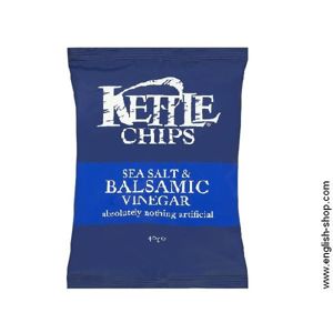 Kettle Chips Sea Salt & Balsamic Vinegar 40g Kettle Chips Sea Salt & Balsamic Vinegar 40g