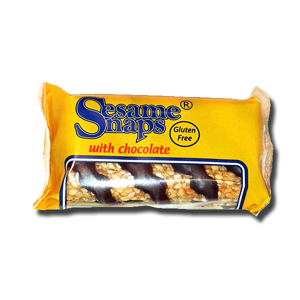 Sesame Snaps With Chocolate 30g Sesame Snaps With Chocolate 30g