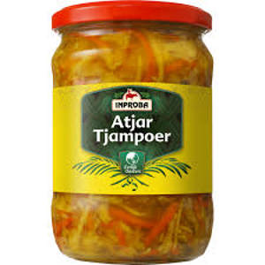 Inproba Atjar Tjampoer (Sweet Sour Vegetables) 530g Inproba Atjar Tjampoer (Sweet Sour Vegetables) 530g
