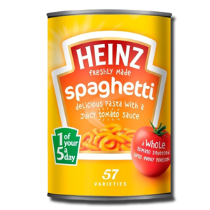Heinz Spaghetti with Tomato Sauce 400g Heinz Spaghetti with Tomato Sauce 400g
