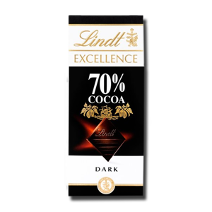 Lindt Excellence Dark Chocolate 70% 100g Lindt Excellence Dark Chocolate 70% 100g